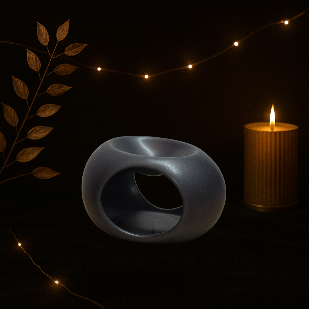 Waxbrander Ei zwart
